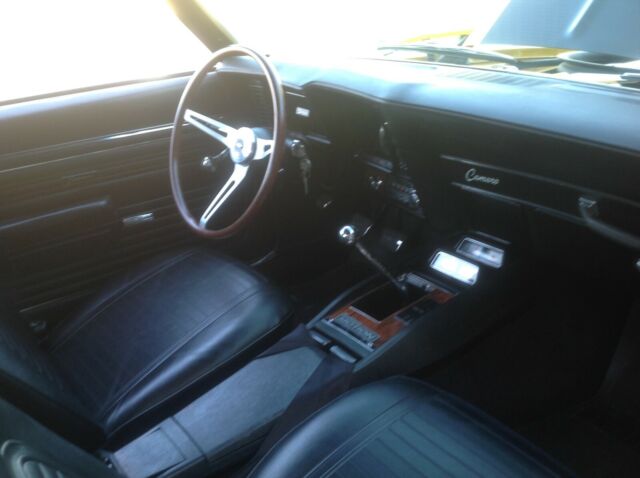 1969 Black Chevrolet Camaro Convertible