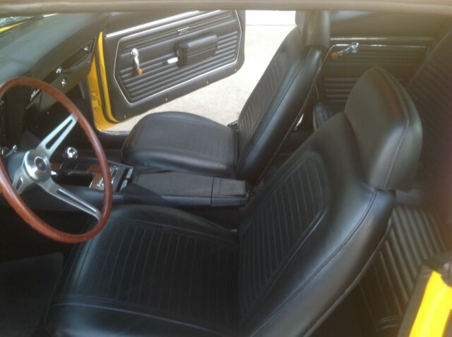 1969 Black Chevrolet Camaro Convertible