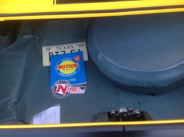 1969 Black Chevrolet Camaro Convertible