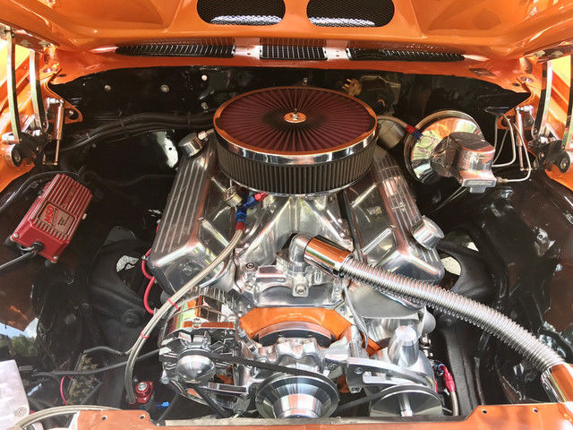 1969 Orange Chevrolet Chevelle --