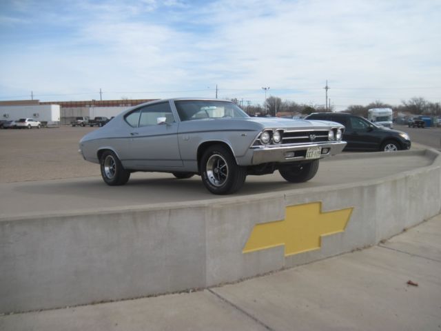 1969 SILVER Chevrolet Chevelle 2 DR HARDTOP