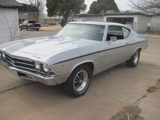 1969 SILVER Chevrolet Chevelle 2 DR HARDTOP
