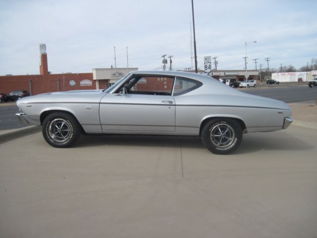1969 SILVER Chevrolet Chevelle 2 DR HARDTOP