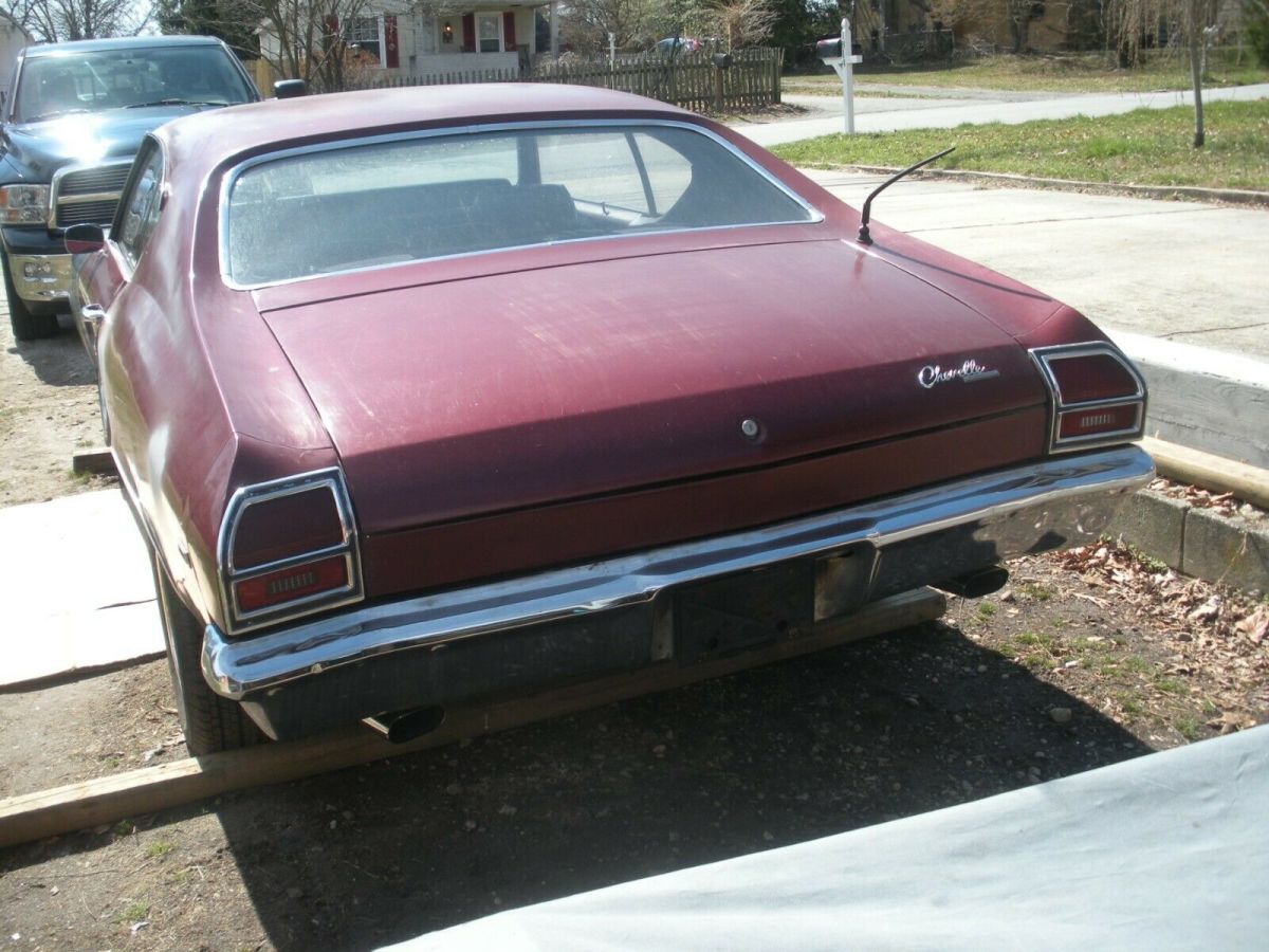 1969 Red Chevrolet Chevelle --