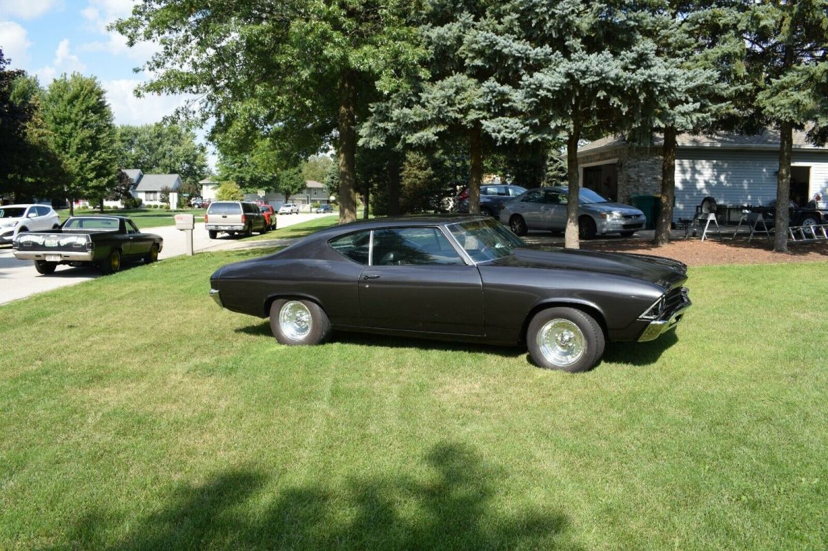 1969 Gray Chevrolet Chevelle Coupe