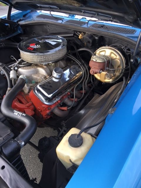 1969 Blue Chevrolet Chevelle Coupe