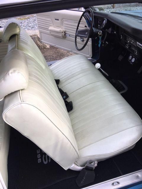 1969 Blue Chevrolet Chevelle Coupe