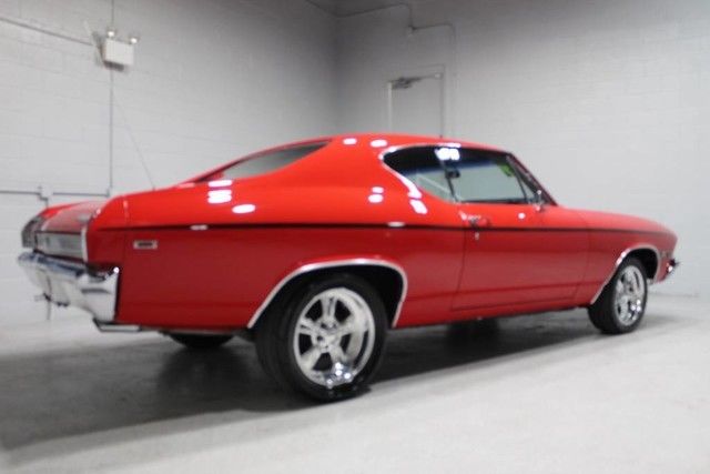 1969 Red Chevrolet Chevelle 454 Coupe