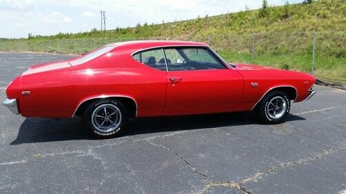 1969 Red Chevrolet Chevelle --