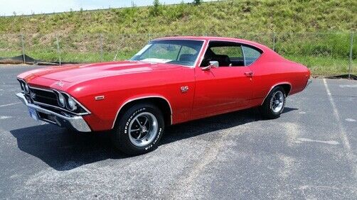 1969 Red Chevrolet Chevelle --