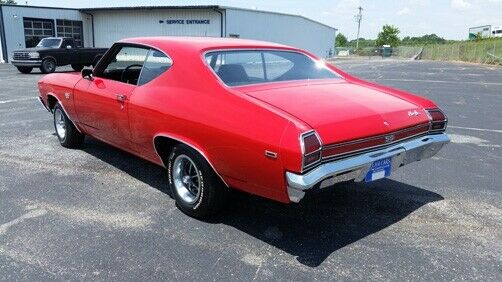 1969 Red Chevrolet Chevelle --