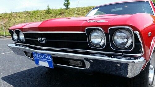 1969 Red Chevrolet Chevelle --