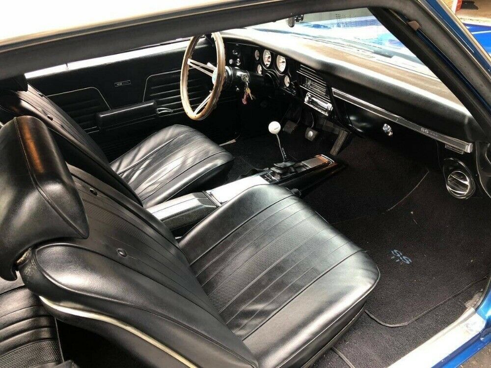 1969 Blue Chevrolet Chevelle Coupe