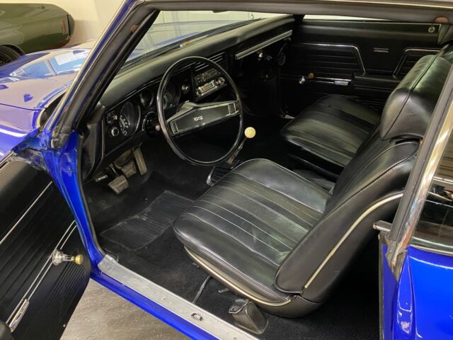 1969 Blue Chevrolet Chevelle Coupe