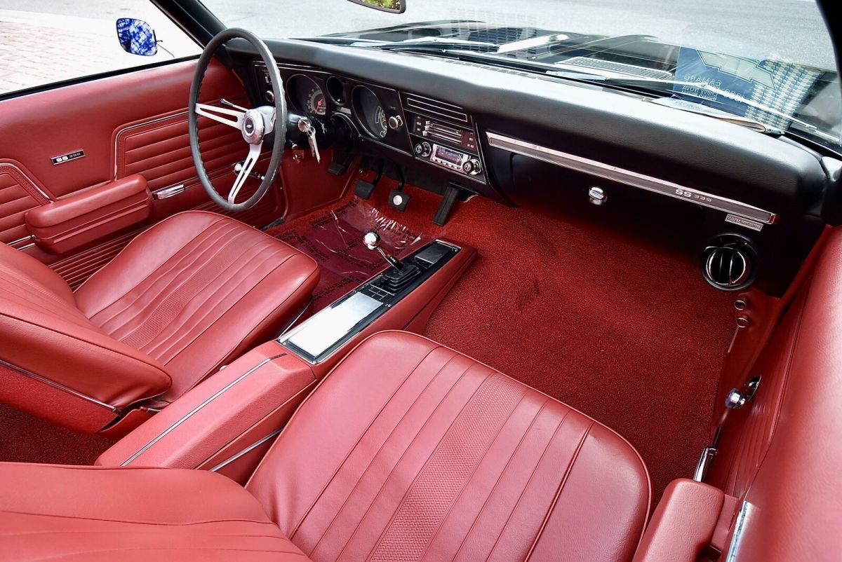 1969 Black Chevrolet Chevelle Conv 396/375 Convertible