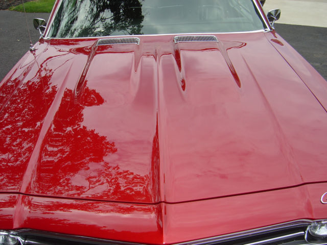 1969 Red Chevrolet Chevelle Coupe