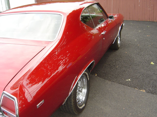 1969 Red Chevrolet Chevelle Coupe
