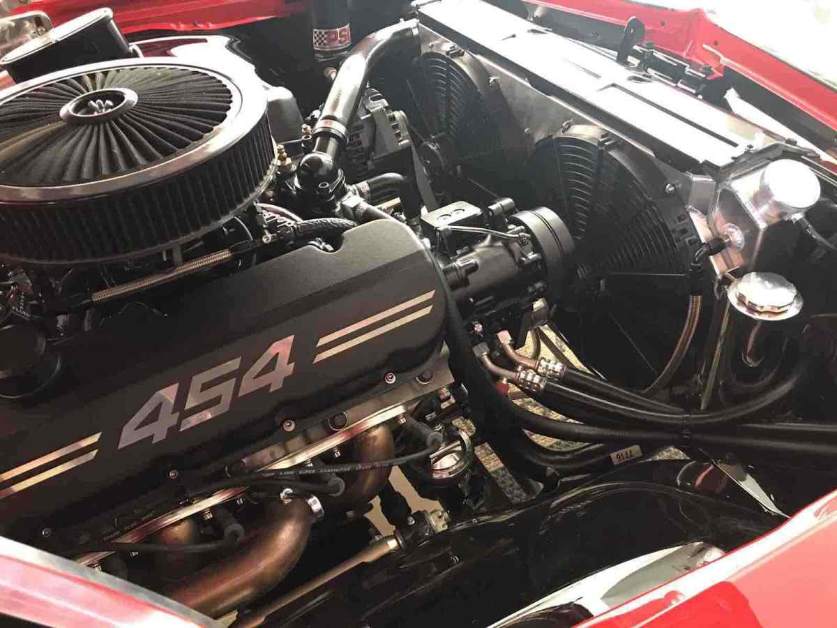 1969 Red Chevrolet Chevelle Coupe Coupe