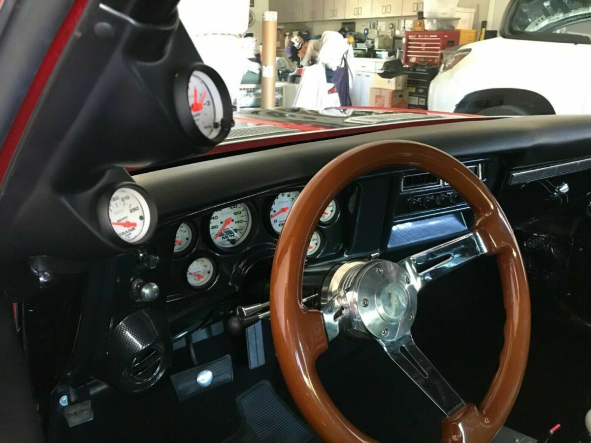 1969 Red Chevrolet Chevelle Coupe Coupe