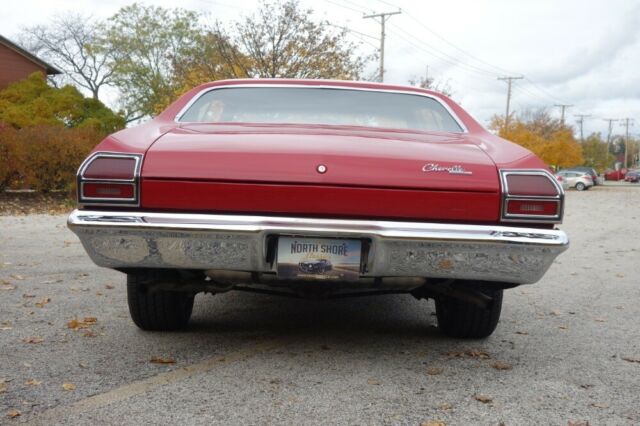 1969 Red Chevrolet Chevelle Coupe