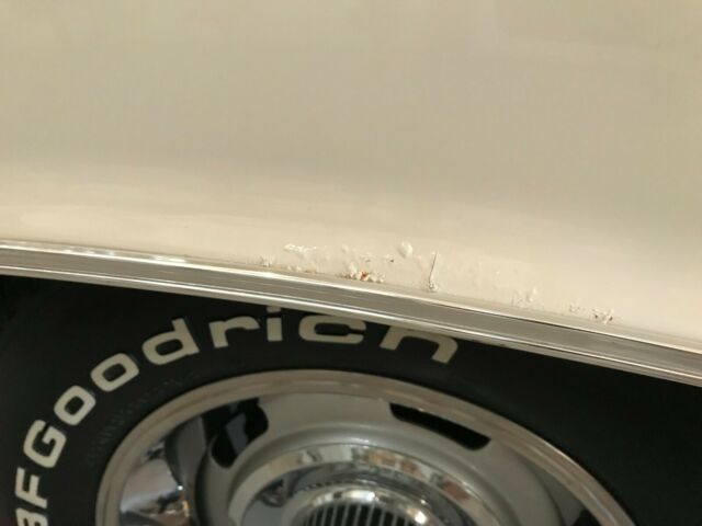 1969 White Chevrolet Chevelle Convertible