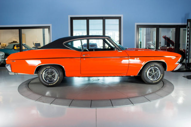 1969 Orange Chevrolet Chevelle Coupe