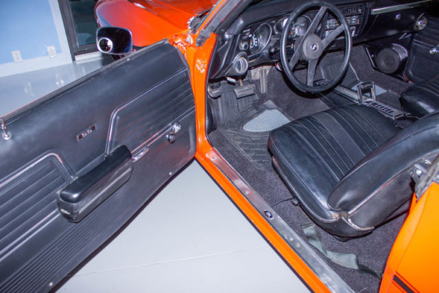 1969 Orange Chevrolet Chevelle Coupe