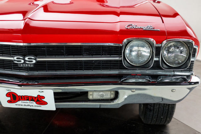 1969 Red Chevrolet Chevelle --