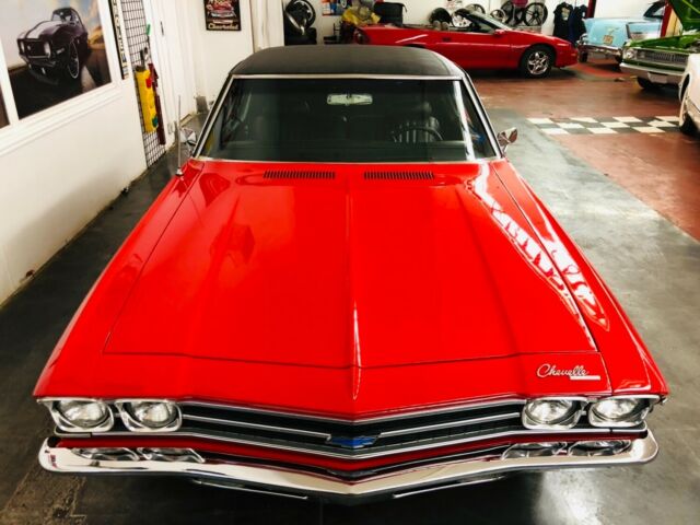 1969 Red Chevrolet Chevelle Coupe