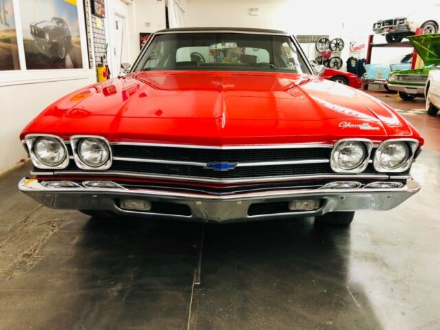 1969 Red Chevrolet Chevelle Coupe
