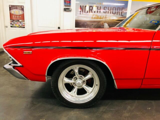 1969 Red Chevrolet Chevelle Coupe
