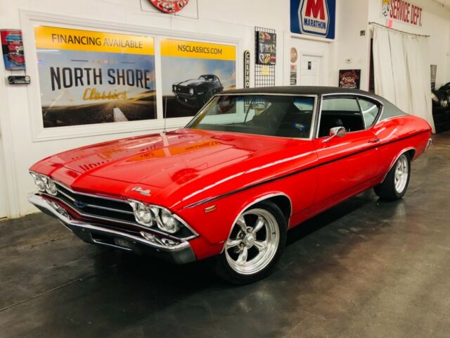1969 Red Chevrolet Chevelle Coupe