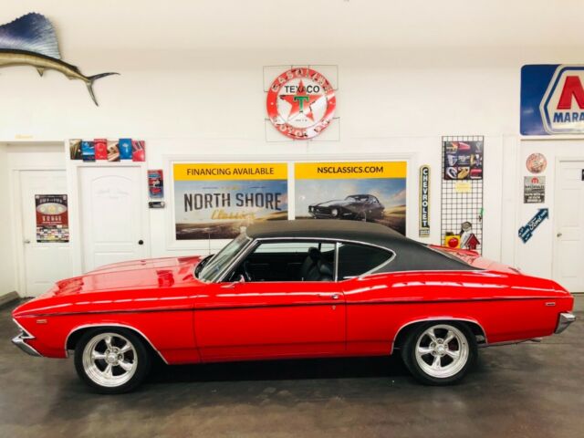 1969 Red Chevrolet Chevelle Coupe