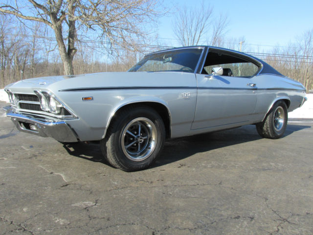1969 Black Chevrolet Chevelle Coupe