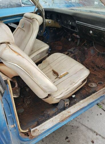 1969 Blue Chevrolet Chevelle