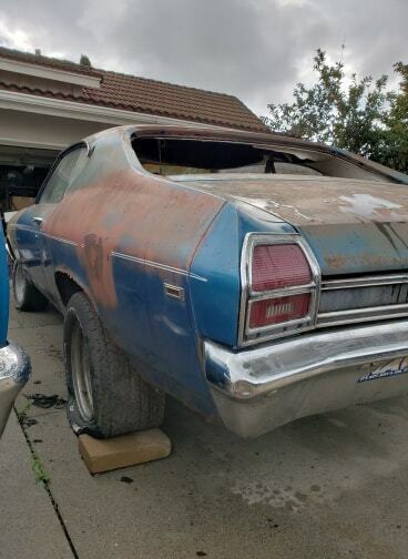 1969 Blue Chevrolet Chevelle