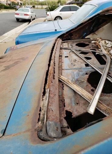 1969 Blue Chevrolet Chevelle