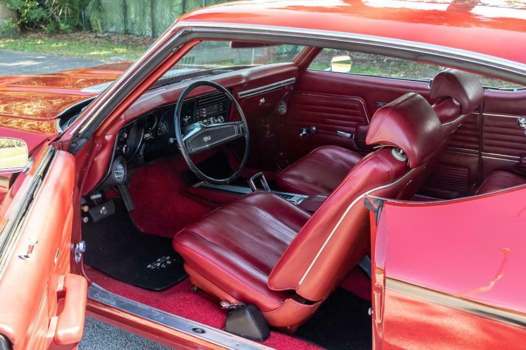 1969 Red Chevrolet Chevelle Coupe