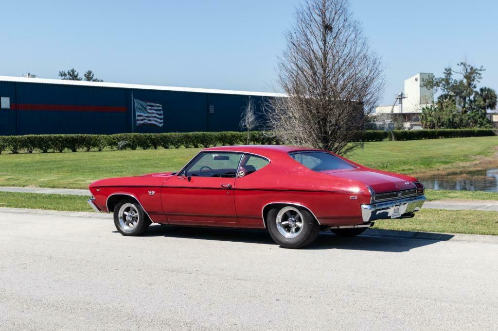 1969 Red Chevrolet Chevelle Coupe