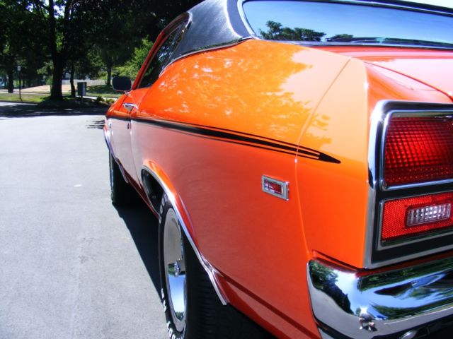 1969 Monaco Orange Chevrolet Chevelle Hard top Coupe