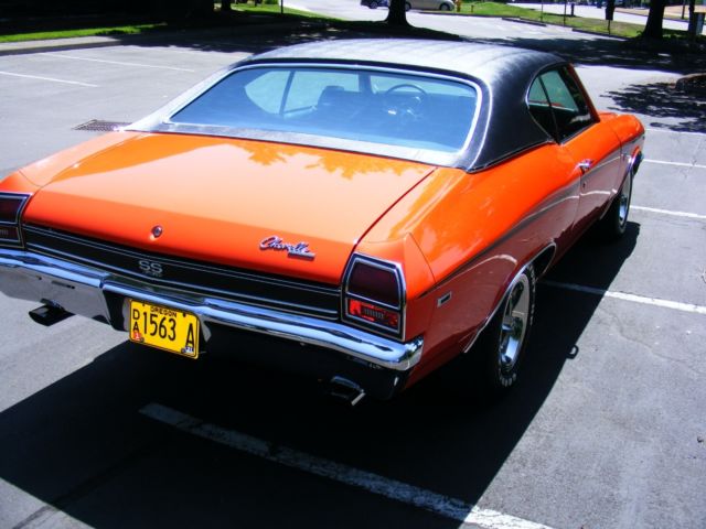 1969 Monaco Orange Chevrolet Chevelle Hard top Coupe