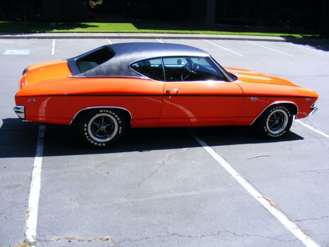 1969 Monaco Orange Chevrolet Chevelle Hard top Coupe