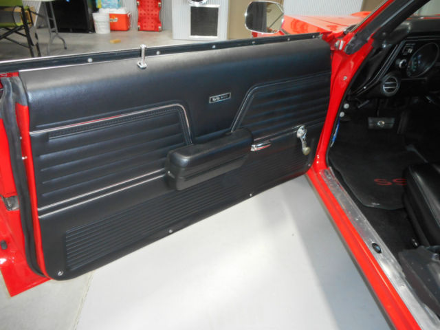 1969 Red Chevrolet Chevelle Coupe