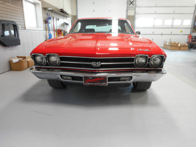 1969 Red Chevrolet Chevelle Coupe