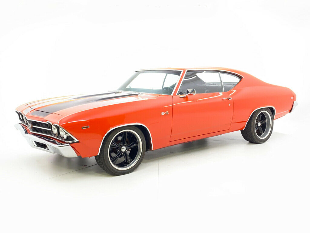 1969 Orange Chevrolet Chevelle Coupe