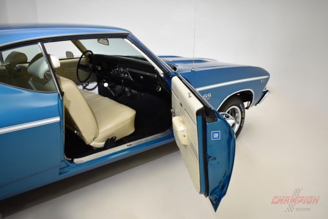 1969 Blue Chevrolet Chevelle --