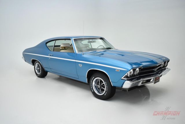 1969 Blue Chevrolet Chevelle --