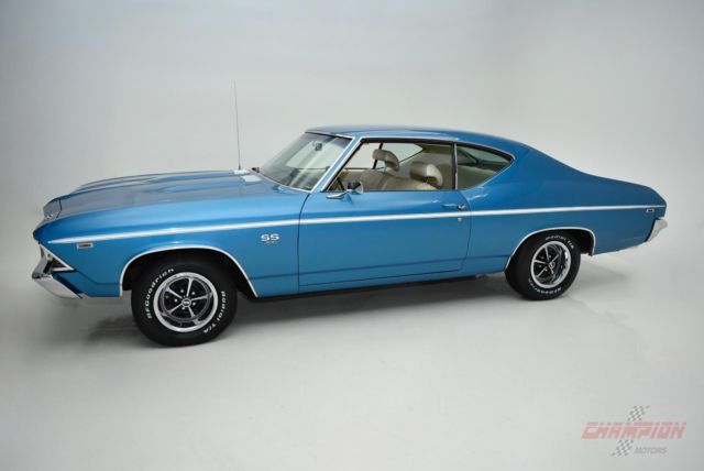 1969 Blue Chevrolet Chevelle --