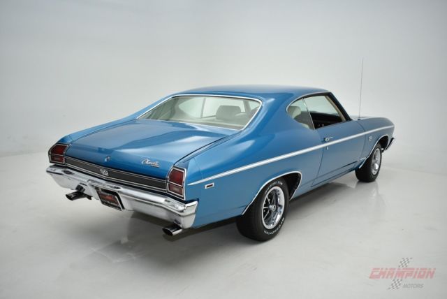 1969 Blue Chevrolet Chevelle --