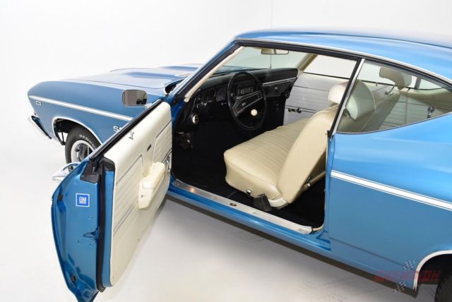 1969 Blue Chevrolet Chevelle --